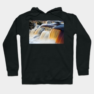 River Swale Waterfalls, Richmond, North Yorkshire Hoodie